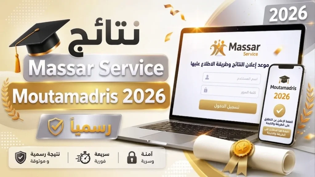 نتائج Massar Service Moutamadris