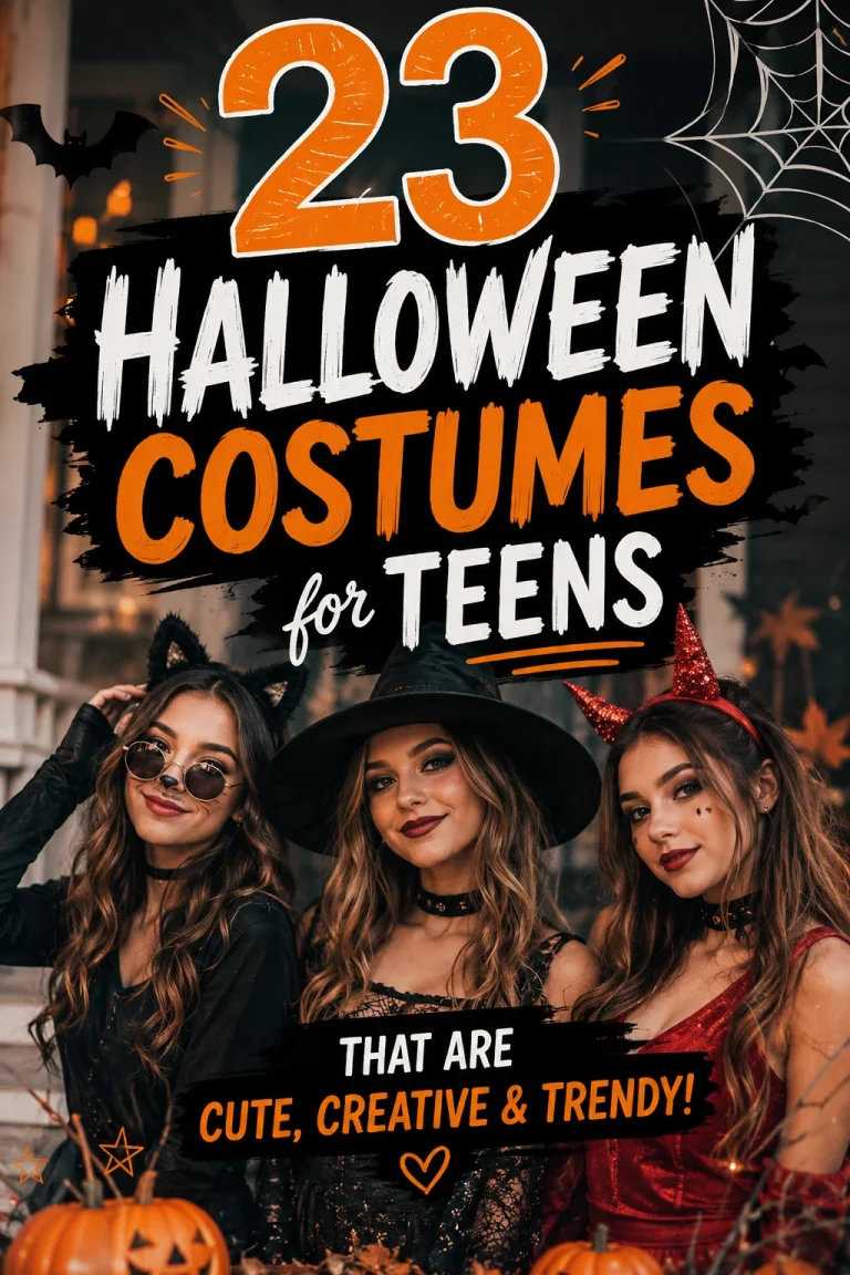 23 Halloween Costumes for Teens That Are Cute, Creative & Trendy