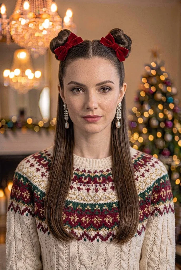 Festive Space Buns