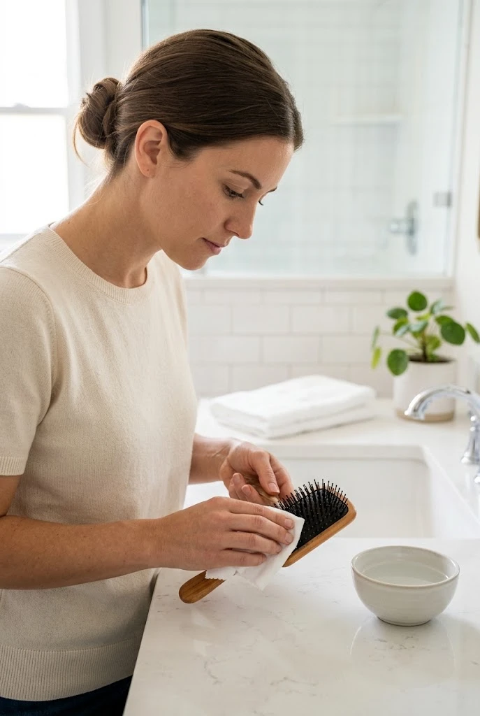 Keep Your Hairbrush Clean