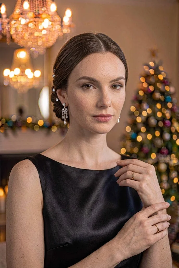 Sparkly New Year’s Eve Updo