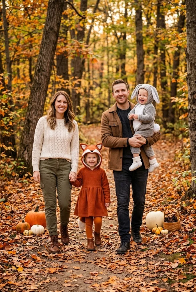Woodland Animals Family,