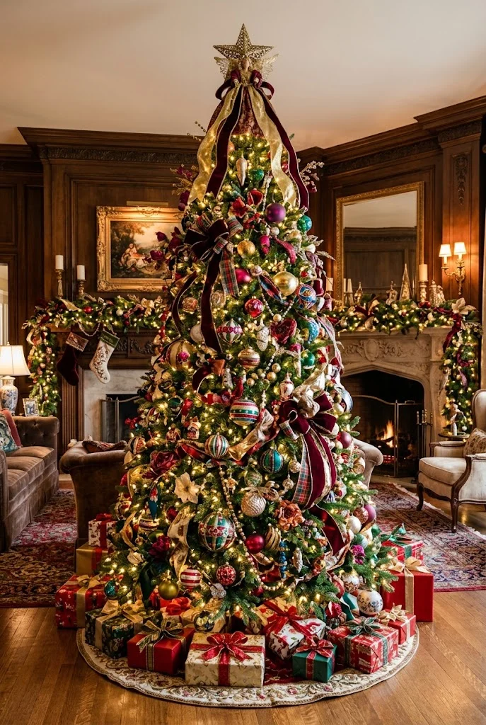 13. Maximalist Christmas Trees
