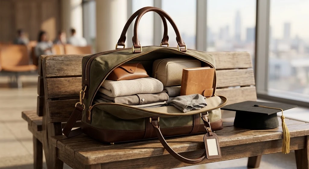 15. Stylish Weekender Travel Bag