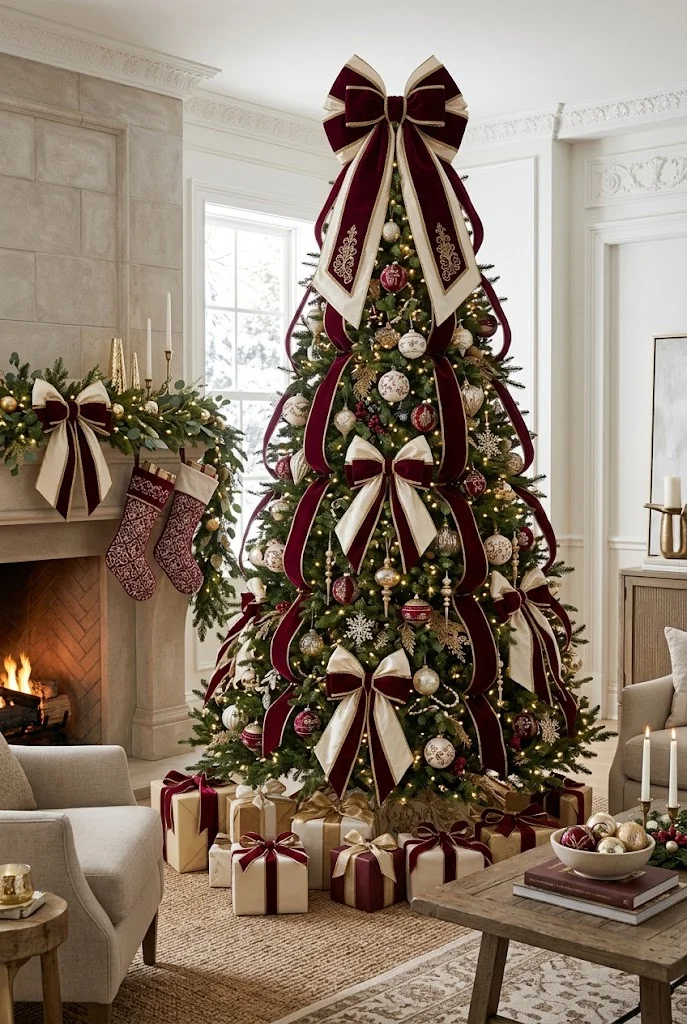 4. Oversized Christmas Bows